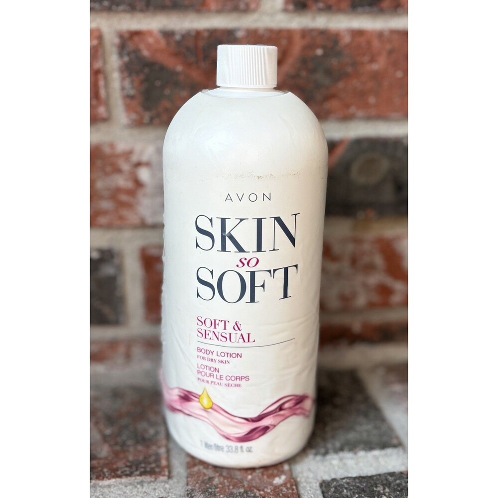 Skin So Soft, Soft & Sensual Body Lotion by Avon, Bonus Size 33.8 fl oz Sealed!